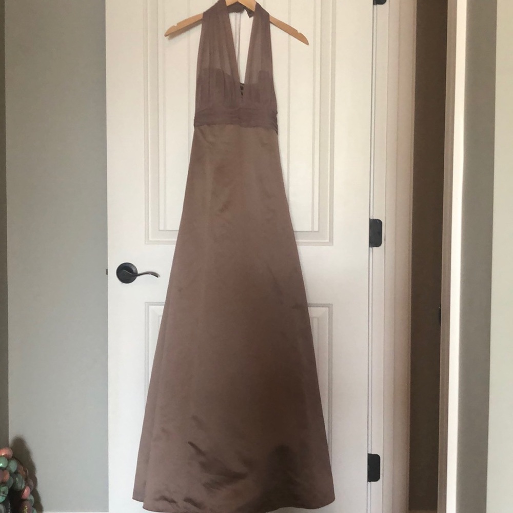 David’s Bridal Floor Length Gown